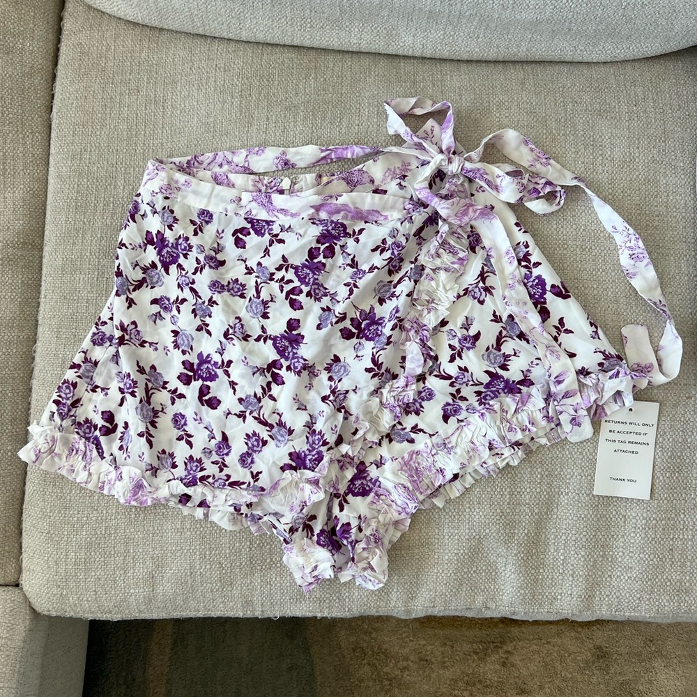 NWT For Love & Lemons Skort